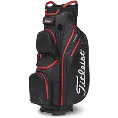 Titleist Cart 14 Stadry Trallebag Sort/Rød