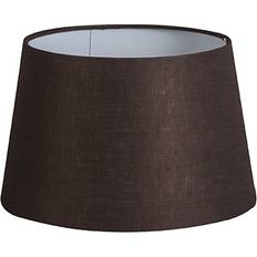 QAZQA Lampeskærme QAZQA Linen Brun 25 16 Lampeskærm