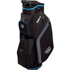 Wilson Golfbagger Wilson Lite Cart Bag BLACK/CHARCOAL/BLUE