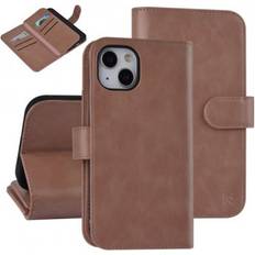 Skal-man UNIQ Fodral iPhone 13 Multi Wallet 9 Kortfack Rosa Beige