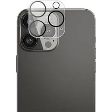 Mocolo iPhone 15 Pro Kameralinsskydd Härdat Glas Silk Printing HD
