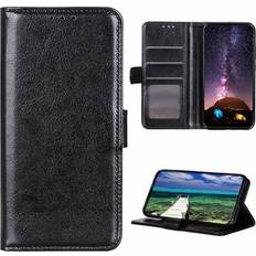MTP Products Sony Xperia 10 IV Plånboksfodral med Magnetstängning Svart