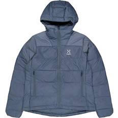 Haglöfs Women's Bield Down Hood, Steel Blue