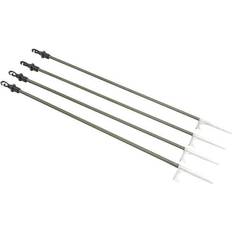 Huntcom Hide Pole Alu til Camouflagenet 4-pak