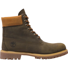 Hombre - Verde Botas de Encaje Timberland 6-Inch Premium - Dark Green