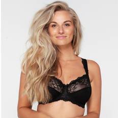 Basic Collection Full Coverage Lace Bra - Black