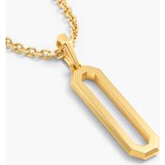 Jaxxon Necklaces Jaxxon JAXXON Pillar Solid Gold Pendant Necklace