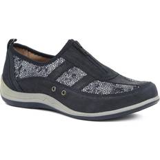 Pavers Arch Support Trainers - Navy Floral