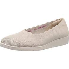 Skechers Ballerinas Skechers Modern Comfort Women's Women's Cleo Flex Wedge-Spellbound Ballet Flat, Taupe