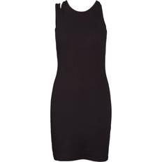 Ludmilla Assymetric Dress 001 Black sort