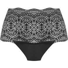 Lace Ease Invisible Stretch Full Brief - Black