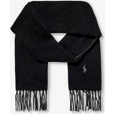 Polo Ralph Lauren Men Scarfs Polo Ralph Lauren Classic Reversible Scarf Black/Grey