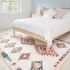 Carpets & Rugs Traveller Super Soft Diamond Shaggy Multicolour