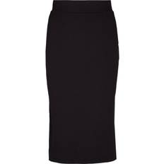 Basic Apparel Tøj Basic Apparel Ludmilla Long Skirt 001 Black sort