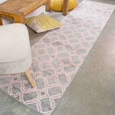 Carpets & Rugs Enzo Modern Blush Trellis Grey
