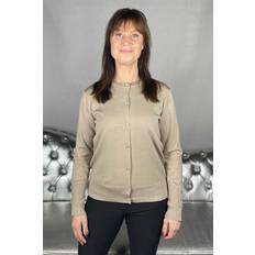 Silver Koftor Freequent Katie Cardigan Diamond Silver Mink