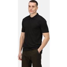 Recycled Fabric Polo Shirts Regatta Regatta Honestly Made Recycled Polo TRS196 Colour: Black