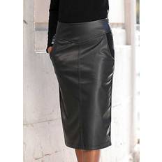 Cuir Jupes Lascana Faux Leather Skirt