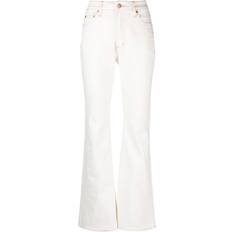 Ksubi Women Clothing Ksubi Soho bootcut jeans women Elastane/Cotton White