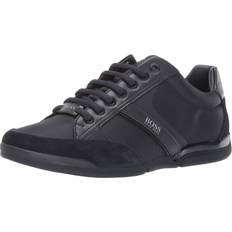 HUGO BOSS Men's Saturn Profile Low Top Sneaker, Midnight Harbor Blue