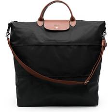 Longchamp Elegant Nylon Tote Taske - Sort