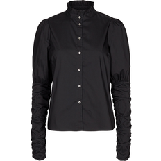 Polyamide Shirts Co'Couture Sandy Poplin Puff Shirt Black