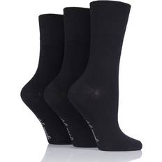 Bamboo Socks Gentle Grip Pair Plain Bamboo Socks