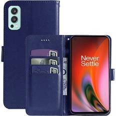 CaseOnline Wallet Cover 3-kort OnePlus Nord 2 5G mørk