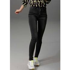 Aniston Casual Buttoned Skinny Jeans