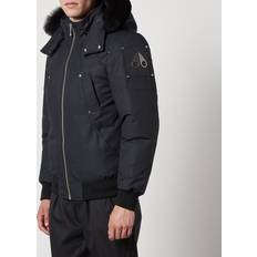 Moose Knuckles Vestes Moose Knuckles Original ballistic bomber shearling marine_mouton_noir