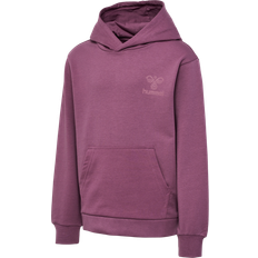 Hoodies - Naturfarvet Sweatere Hummel Hættetrøje HmlFASTWO Lilla Unisex børn