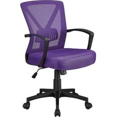 kolitt Yaheetech Mesh Ergonomic Task Adjustable Lumbar Support Mid Office Chair