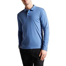 Ted Baker Mens Dk-blue Toler Slim-fit Cotton Polo Shirt