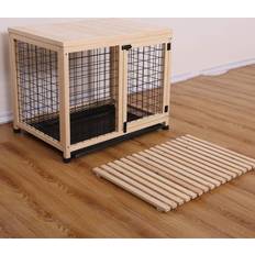 Cage Dog Cage With Toilet Wooden Small Medium-sized Dog Kennel Crate