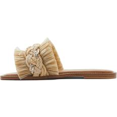 Aldo Women Slippers & Sandals Aldo Damen Rattana Flache Sandale, Natürlich