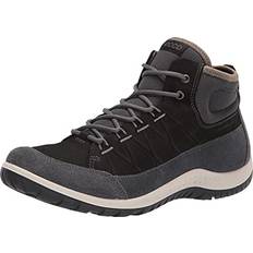 Ecco Hiking Shoes ecco ECCO Women's Aspina Mid Hiking Shoe, Magnet/Black/Dark Shadow, 5-5.5