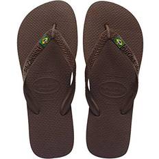 Brown - Unisex Flip-Flops Havaianas Brasil, Unisex Adult's Flip Flops, Brown Brasil Dark Braun 6/7 41/42EU 39/40 BR