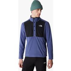 The North Face Snap Neck Pullover Blue/TNF Black