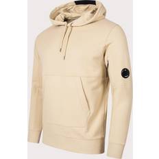 C.P. Company Tops C.P. Company Diagonal Raised Fleece Lens adjustable hoodie mojave_desert