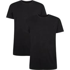 Bamboe - Man Tops Bamboo Basics Ruben T-shirt - Zwart