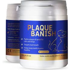 Plaqueoff Plaque Banish 100% Natural Plaque Off & Tartar Remover For Dogs & Breath Dogs