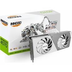 Inno3D N40702-126XX-185252W Grafikkarte NVIDIA GeForce RTX 4070 12 GDDR6X