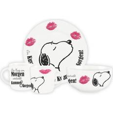 Ceramic Dinner Sets Peanuts Snoopy Dinner Set 3pcs