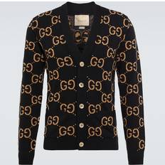 Gucci Cardigans Gucci Cardigan En Maille De Laine Gg