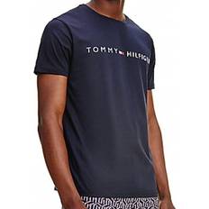 Tommy Hilfiger Oganic Cotton Flag T-Shirt - Navy