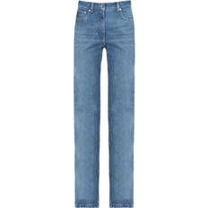 Ferragamo Jeans Ferragamo high-waisted flared jeans women Cotton Blue