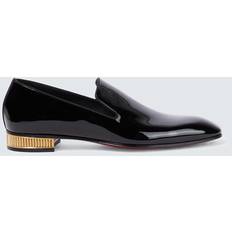 Christian Louboutin Lågskor Christian Louboutin Loafers aus Lackleder Schwarz