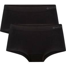 Bambù Mutande Basics Panty - Grigio Chiaro/Nero