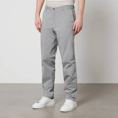 Chinos - Silver Trousers Boss Black C-Genius-W-224 Stretch-Gaberdine Chino Trousers 52/36R Silver 52/36R