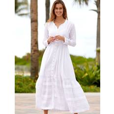 Aspiga Aspiga Broderie Maxi Dress, White